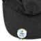 Airplane & Pilot Golf Ball Marker Hat Clip - Main - GOLD