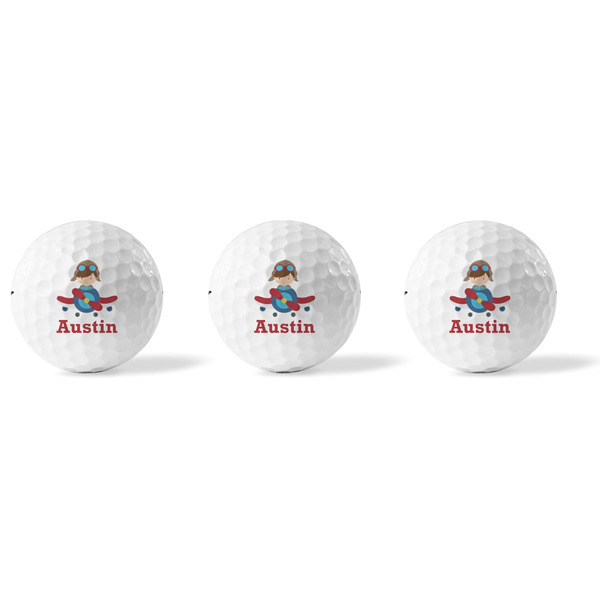 Airplane & Pilot Golf Balls - Titleist - Set of 3 - APPROVAL