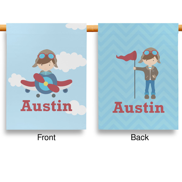 Airplane & Pilot House Flags - Double Sided - APPROVAL