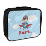 Airplane & Pilot Insulated Lunch Bag (Personalized)