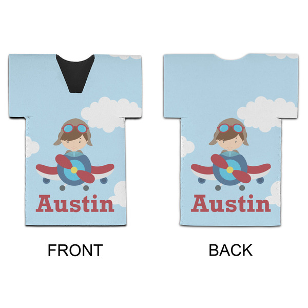 Airplane & Pilot Jersey Bottle Cooler - APPROVAL