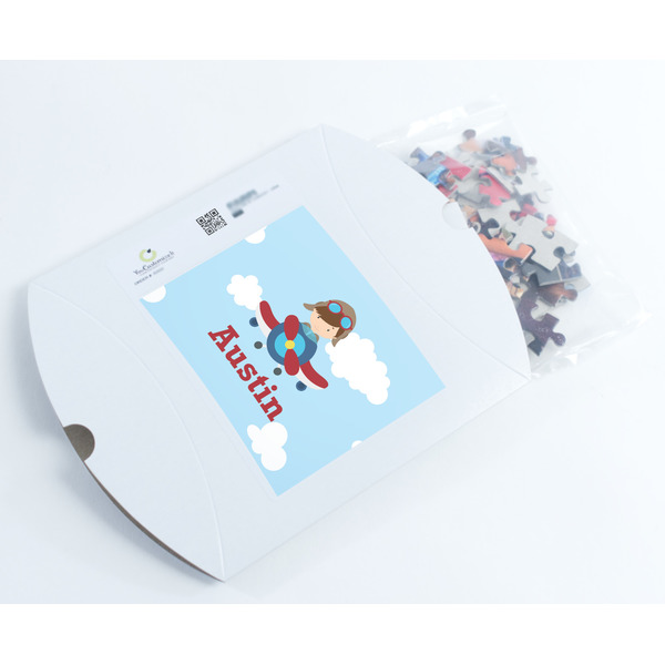 Airplane & Pilot Jigsaw Puzzle 110 Piece - Box