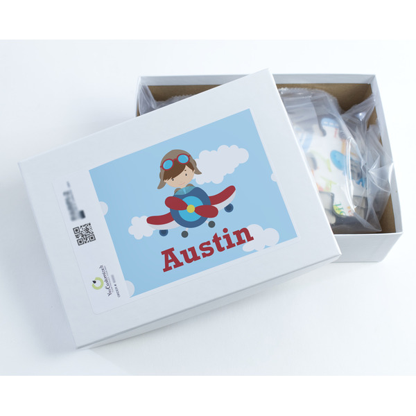 Airplane & Pilot Jigsaw Puzzle 30 Piece - Box