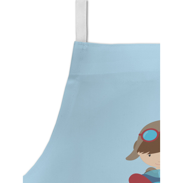 Airplane & Pilot Kid's Aprons - Detail