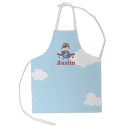 Airplane & Pilot Kid's Apron - Small (Personalized)
