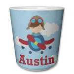 Airplane & Pilot Plastic Tumbler 6oz (Personalized)