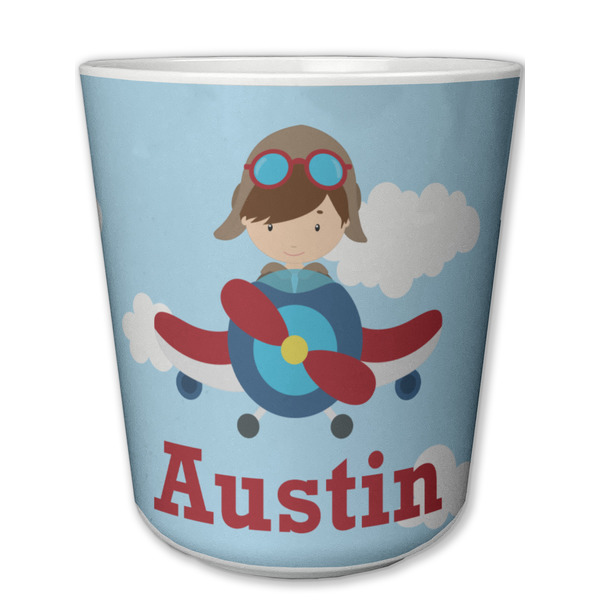 Custom Airplane & Pilot Plastic Tumbler 6oz (Personalized)