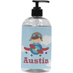 Airplane & Pilot Plastic Soap / Lotion Dispenser (Personalized)