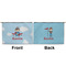 Airplane & Pilot Large Zipper Pouch Approval (Front and Back)