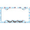 Airplane & Pilot License Plate Frame - Style C