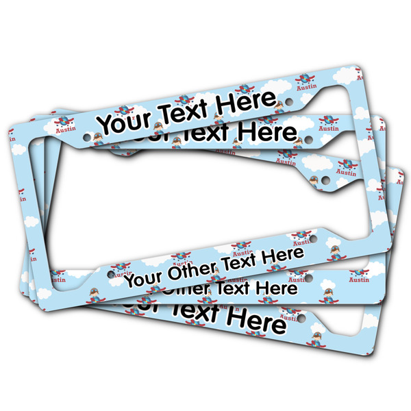 Airplane & Pilot License Plate Frames - (PARENT MAIN)