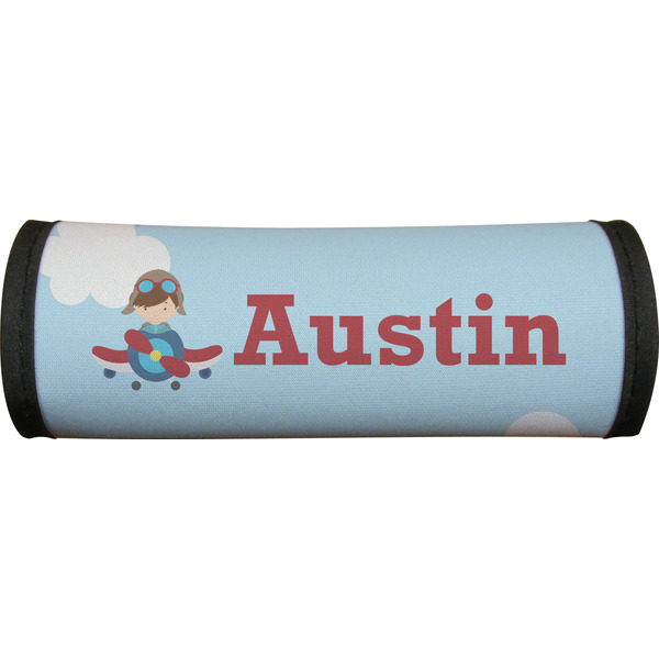 Airplane & Pilot Luggage Handle Wrap