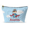 Airplane & Pilot Makeup Bag (Personalized)