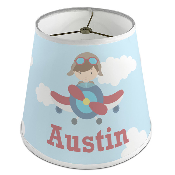 Custom Airplane & Pilot Empire Lamp Shade (Personalized)