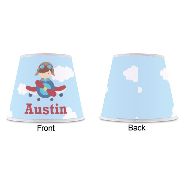 Airplane & Pilot Poly Film Empire Lampshade - Approval