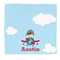 Airplane & Pilot Microfiber Dish Rag (Personalized)