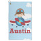 Airplane & Pilot Microfiber Golf Towel (Personalized)