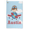 Airplane & Pilot Microfiber Golf Towel (Personalized)