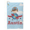 Airplane & Pilot Microfiber Golf Towels - Small - FRONT