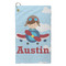 Airplane & Pilot Microfiber Golf Towel - Small (Personalized)
