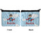 Airplane & Pilot Neoprene Coin Purse - Front & Back (APPROVAL)