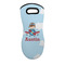 Airplane & Pilot Neoprene Oven Mitt w/ Name or Text