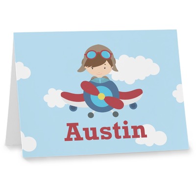 Airplane & Pilot Note cards (Personalized)