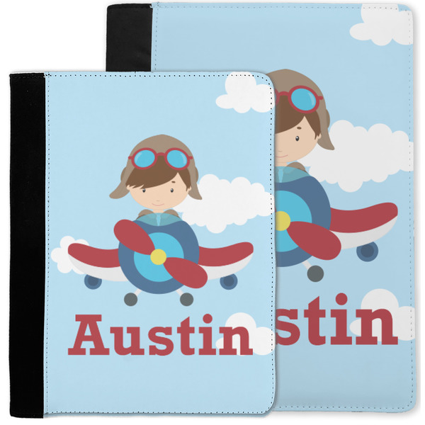 Airplane & Pilot Notebook Padfolio - MAIN