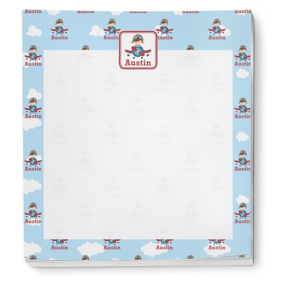 Airplane & Pilot Notepad - Apvl