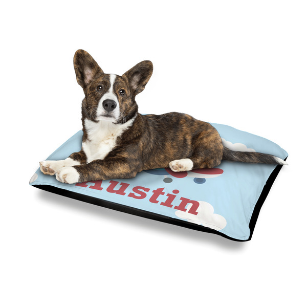 Airplane & Pilot Outdoor Dog Beds - Medium - IN CONTEXT