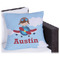 Airplane & Pilot Outdoor Pillow (Personalized)