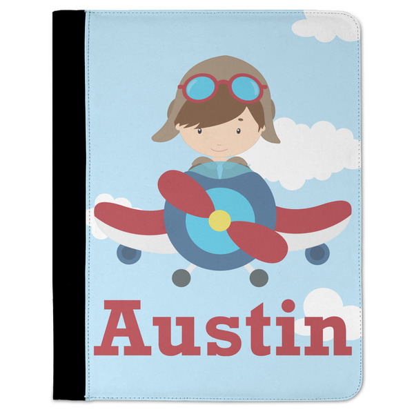 Custom Airplane & Pilot Padfolio Clipboard (Personalized)