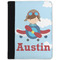 Airplane & Pilot Padfolio Clipboards - Small - FRONT