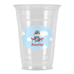 Airplane & Pilot Party Cups - 16oz (Personalized)