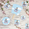 Airplane & Pilot Party Supplies Combination Image - All items - Plates, Coasters, Fans