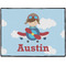 Airplane & Pilot Personalized Door Mat - 24x18 (APPROVAL)