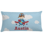 Airplane & Pilot Pillow Case - Standard (Personalized)