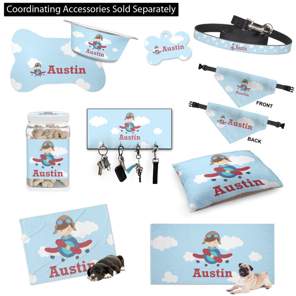 Airplane & Pilot Customized Pet Accessories