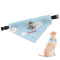 Airplane & Pilot Dog Bandana - Large (Personalized)