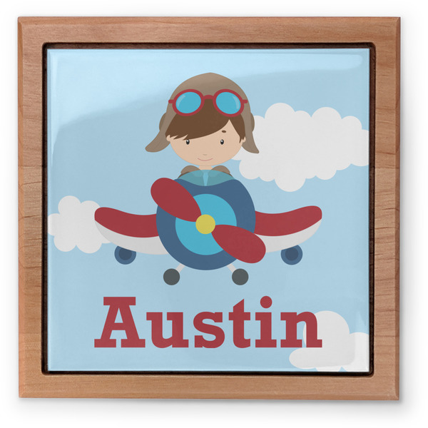 Airplane & Pilot Pet Urn - Apvl