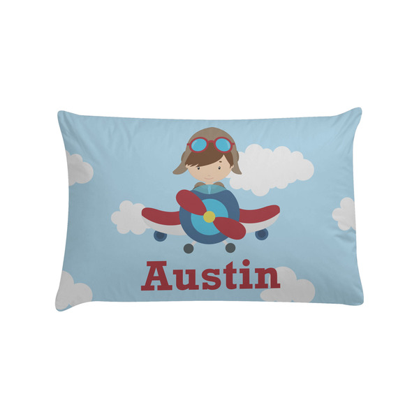 Custom Airplane & Pilot Pillow Case - Standard (Personalized)