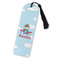 Airplane & Pilot Plastic Bookmarks - Front