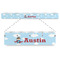 Airplane & Pilot Plastic Ruler - 12" (Personalized)
