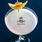 Airplane & Pilot Printed Drink Topper - Small - In Context