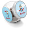 Airplane & Pilot Puppy Treat Jar (Personalized)