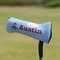 Airplane & Pilot Putter Cover - On Putter