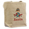Airplane & Pilot Reusable Cotton Grocery Bag - Single (Personalized)