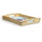 Airplane & Pilot Serving Tray Wood Small - Corner