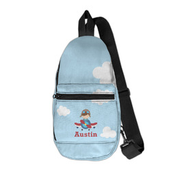 Airplane & Pilot Sling Bag (Personalized)