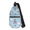 Airplane & Pilot Sling Bag - Front View